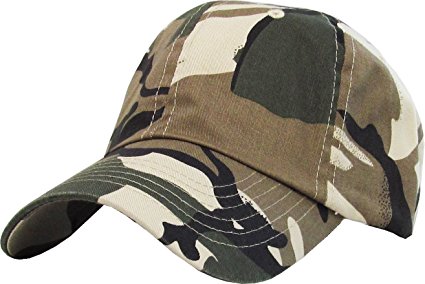 Classic Cotton Dad Hat Adjustable Plain Cap. Polo Style Low Profile (Unstructured)