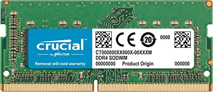 Crucial 32GB DDR4 2666 MT/s (PC4-21300) SODIMM Memory for Mac - CT32G4S266M