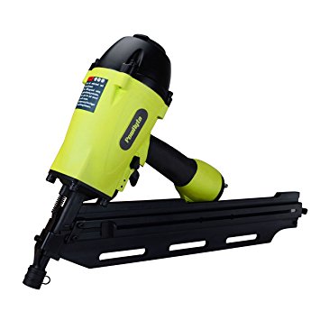 PowRyte Elite 28-Degree Clipped Head Air Framing Nailer - 2-inch to 3-1/2-Inch