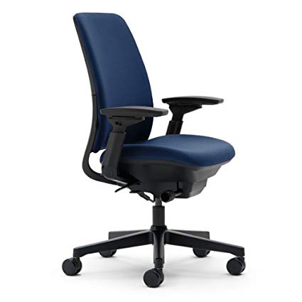 Steelcase Amia Fabric Chair, Navy