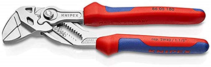 Knipex 86 05 180 Pliers Wrenches 7,09" with Soft Handle