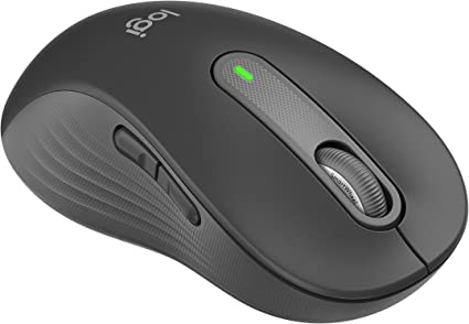 Logitech Signature M650 L Left Wireless Mouse - for Large Sized Left Hands, 2-Year Battery, Silent Clicks, Customizable Side Buttons, Bluetooth, Multi-Device Compatibility - Graphite