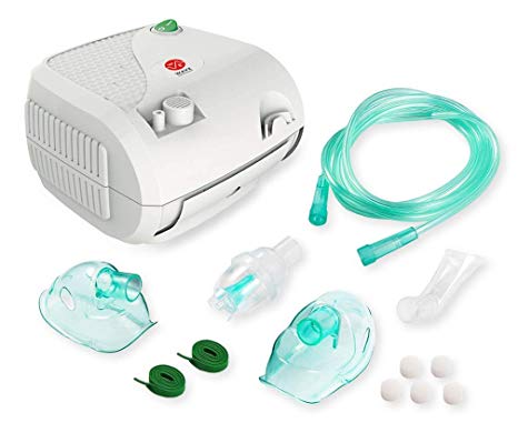Compact Cool Mist Compressor System for Children and Adults - Includes Travel Bag