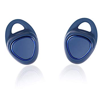 Bluetooth Earphone,Wireless Sport In-Ear Cord-Free Headphone for Samsung Gear iConX SM-R140 (Blue)