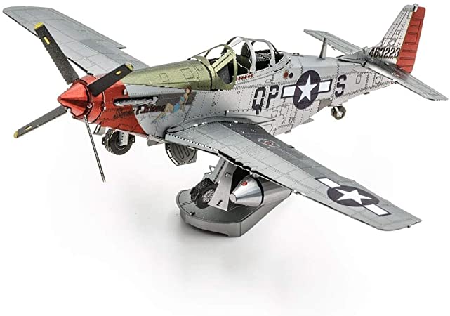 Fascinations Metal Earth P-51D Mustang Sweet Arlene 3D Metal Model Kit