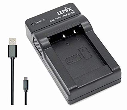 Lemix (BX1) Ultra Slim USB Charger for Sony NP-BX1 Battery & for Listed Sony Cyber-shot DSC & HDR Series Models