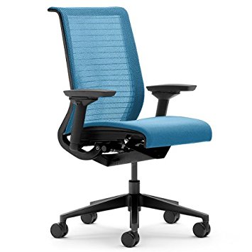 Steelcase Think 3D Mesh Fabric Chair, Bluejay