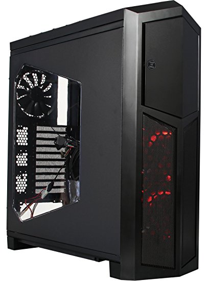 Rosewill SECC Steel ATX Full Tower Computer Case Throne-Window Black