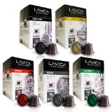 ESPRESSO VARIETY PACK 50 Count Lavica Discovery Series Nespresso Compatible Coffee Capsules