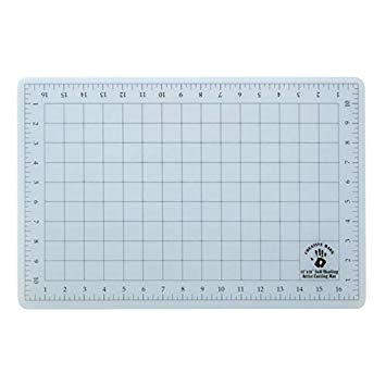 Creative Mark 12x18 Professional Self Healing Cutting Mat for Home Office & Studio Without Harming Your Desk Studio Design Lightbox Shop Craft & Hobby Use - [12x18" - Translucent]