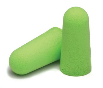 Moldex 6800 Pura-Fit Soft-Foam Earplugs, Uncorded Tapered Style, Green (Pack of 200)