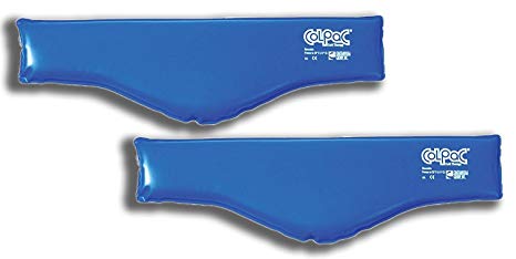 Chattanooga ColPac Blue Vinyl Ice Pack (2 Pack) - Neck Contour, 23 Inch