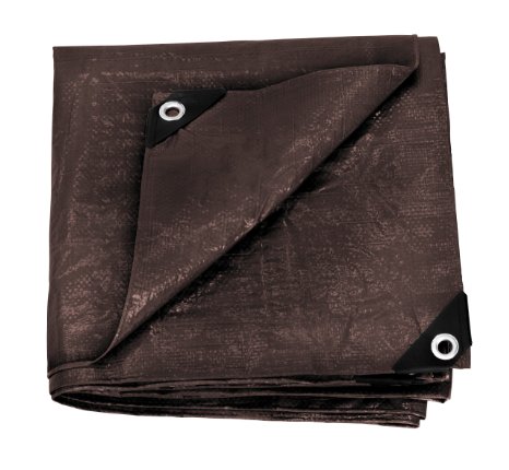 Stansport Reinforced Brown Rip-Stop Tarp