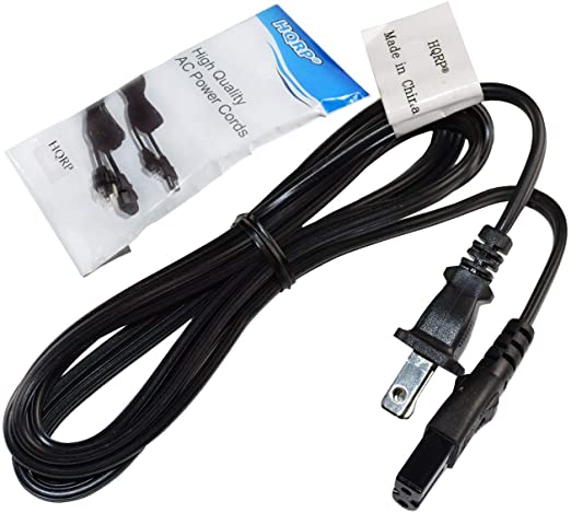 HQRP AC Power Cord fits Bose Acoustimass Series 15 16 II Home Entertainment Speaker System Mains Cable