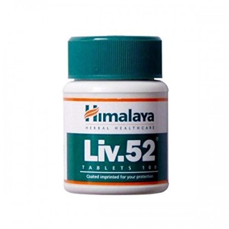 Himalaya liver care Liv52  Liv 52  Liv52 Regular 5 Bottles X 100 Tablets  500 Tablets