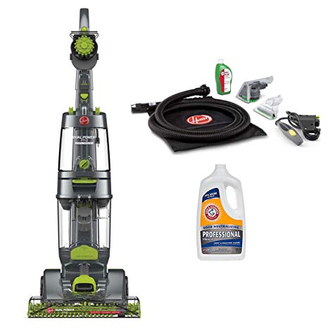 Hoover Dual Power Pro Deep Carpet Cleaner with Accessories and Pet Formula