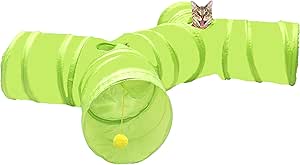 Youngever Cat Tunnel, Cat Tube Tunnel, Pet Tube Toy, 4 Ways Cat Tunnel, Kitty Tunnel