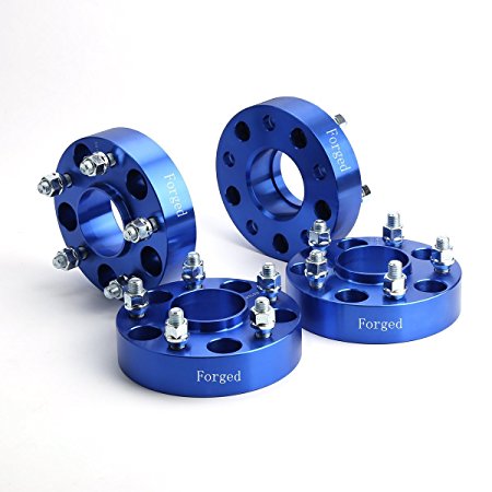 5X5 Hub Centric Wheel Spacers, KSP Forged 1.5"(38mm) 5x5 to 5x5(5x127mm) Thread Pitch 1/2-20 Hub Bore 71.5mm 5 Lugs Wheel Adapters For Jeep Grand Cherokee WK Commander XK Wrangler, 2 Years Warranty
