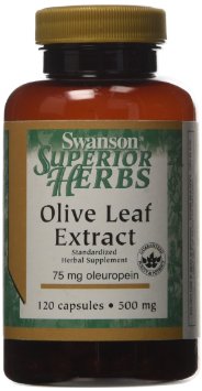 Swanson Olive Leaf Extract 500 mg 120 Caps