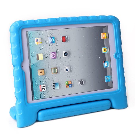 HDE iPad Mini Kids Case Shockproof Handle Stand Cover for Apple iPad Mini 23 Retina Blue