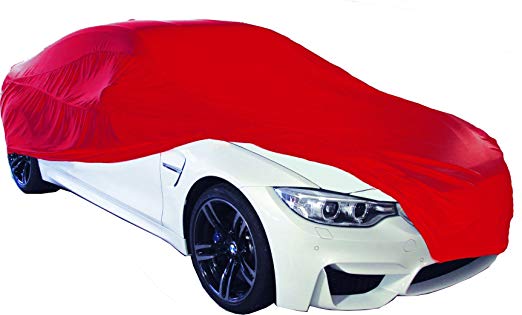 Cosmos Indoor Garage Car Cover Medium Red 10366