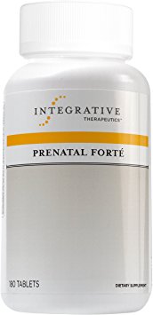 Integrative Therapeutics - Prenatal Forte - Physician-Formulated Daily Prenatal Multiple - 180 Tablets