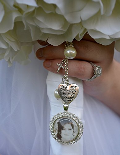Bridal Bouquet Charm, Wedding Bouquet Pendant, Bridal Accessories