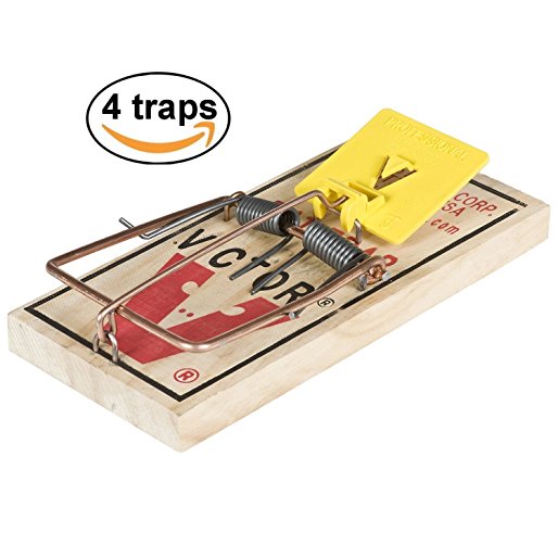 Victor Easy Set Rat Trap M205 - Prebaited - Pack of 4