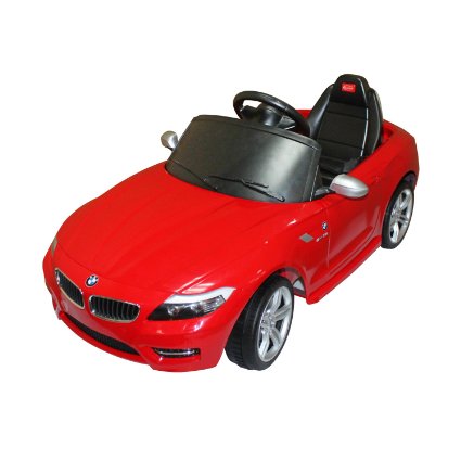 BMW Z4 Kids 6v Electric Ride On Toy Car w/ Parent Remote Control - Red