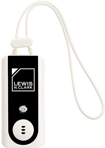 Lewis N Clark Travel Door Alarm   Window Guard Portable Home Security System Battery Operated for Hotel, Bedroom, Apartment & Dorm, with Built in LED Flashlight