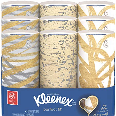 .Kleenex Facial Tissue, 50 Count (Pack of 9)