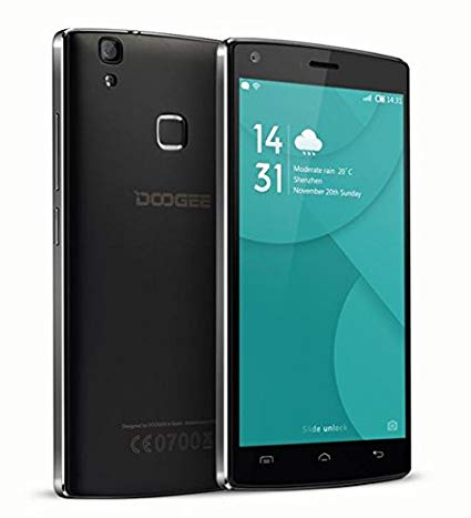 DOOGEE X5 MAX PRO (5.0 Inch,Android,Quad Core,2GB RAM,16G ROM)Unlocked Smartphones Black