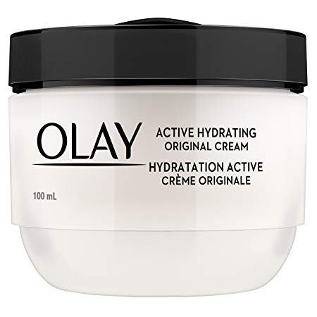 Olay Active Hydrating Cream Face Moisturizer, 100 mL, Packaging may vary