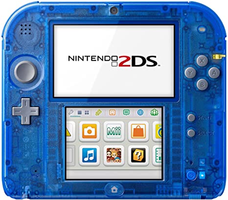 Console Nintendo 2DS - transparente bleu