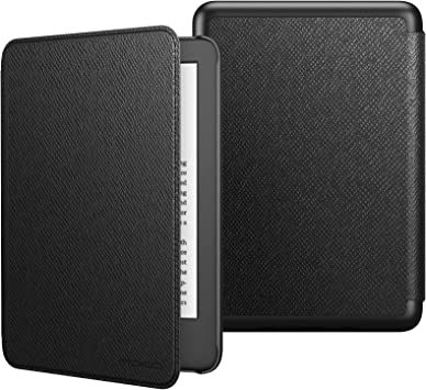 MoKo Case Fits 6" All-New Kindle (11th Generation-2022 Release), Lightweight Shell Cover with Auto Wake/Sleep for Kindle 2022 11th Gen e-Reader, Black