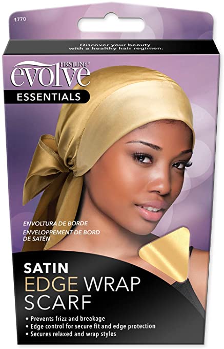 Evolve Satin Edge Wrap Scarf