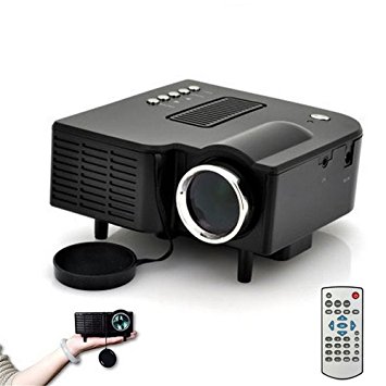Mini Projector,Ounice UC28 HD 1080P LED Multimedia Mini Projector Home Theater Cinema VGA HDMI USB SD