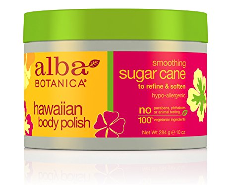 Alba Botanica Hawaiian, Sugar Cane Body Polish, 10 Ounce