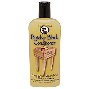 Howard BBC012 Butcher Block Conditioners, 12-Ounce (2 pack)