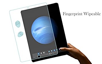 Tranesca Premium Tempered Glass Screen Protector for iPad Air 1, iPad Air 2, iPad Pro 9.7