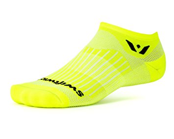 Swiftwick - Aspire ZERO, No-Show Compression Socks for Endurance Sports