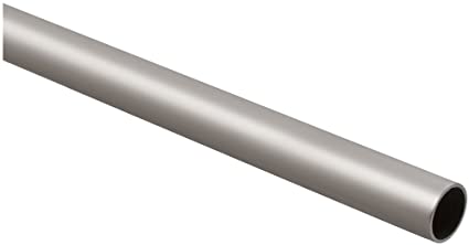 National Hardware S820-100 BB8182 Satin Nickel Rod in Nickel , 6' Long, 1-5/16" Diameter