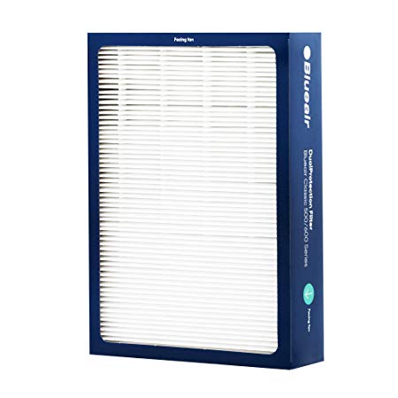 Blueair Classic 500/600 Series Genuine DualProtection Filter; Classic 501, 503, 505, 510, 550E, 555EB, 580i, 601, 603, 650E, 605