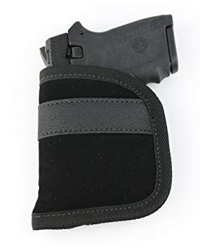 ComfortTac Ultimate Pocket Holster | Ultra Thin For Comfortable Concealed Carry | Fits Pistols and Revolvers From Glock Ruger Taurus Smith and Wesson Kimber Beretta And More