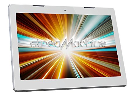 streaMachine ST13WH Full HD 13.3" 8GB Quad Core Tablet With Google Play, 2GB RAM, 10,000 mAh Battery (White)