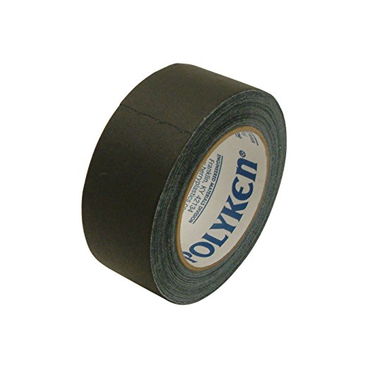 Polyken 510 Premium Grade Gaffers Tape: 2 in. x 75 ft. (Black)
