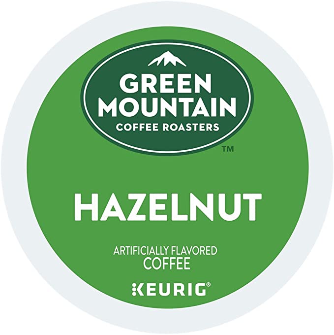 Green Mountain Coffee HAZELNUT 24 K-Cups for all Keurig Brewing Systems