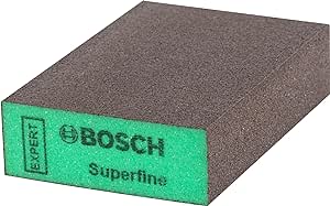 Bosch Professional 1x Expert S471 Standard Block (Sanding Sponge for Softwood, Paint on wood, 69 x 97 x 26 mm, Fine Grit, Accessories Hand Sanding)