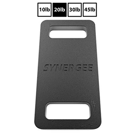 Synergee Cast Iron Ruck Plates. Weighted Plates for Rucking. Available in 10lbs, 20lbs, 30lbs and 45lbs. Cardio, Strength, and Endurance Training.