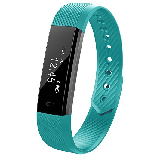 Fitness Activity Tracker, 11TT YG3 Sports Bracelet Wristband Pedometer Smart Band with Step Tracker/Calorie Counter/Sleep Monitor/Call Notification Push for iPhone iOS and Android Phone
